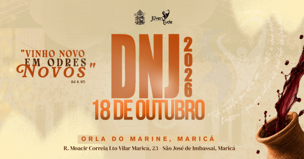 Imagem do evento Dia Nacional da Juventude 2026 - Arquidiocese de Niterói