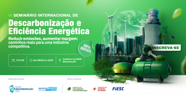 Imagem do evento 3º Seminário Internacional de Descarbonização e Eficiência Energética