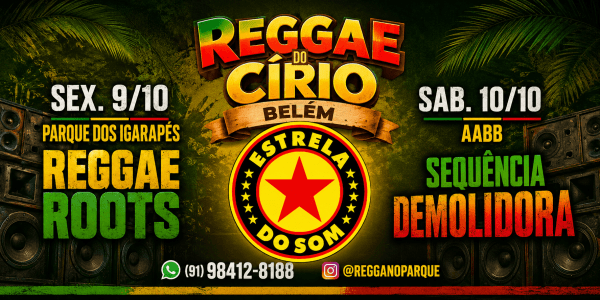 Imagem do evento ESTRELA DO SOM - REGGAE DO CÍRIO