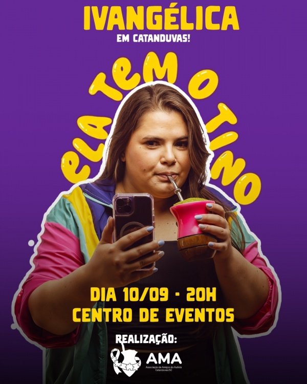 Imagem do evento Show de Stand-Up com Ivangélica