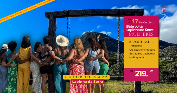 Imagem do evento Bate Volta Lapinha da Serra