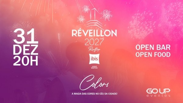 Imagem do evento RÉVEILLON ROOFTOP 2027 - IBIS JUNDIAÍ - OPEN BAR E OPEN FOOD