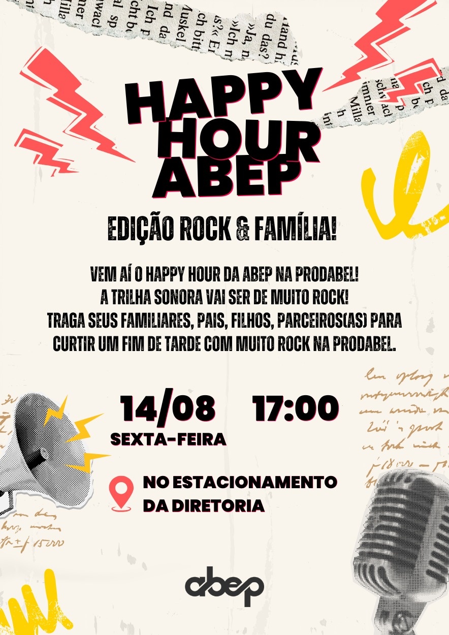 Happy Hour ABEP - Edição Rock e Família