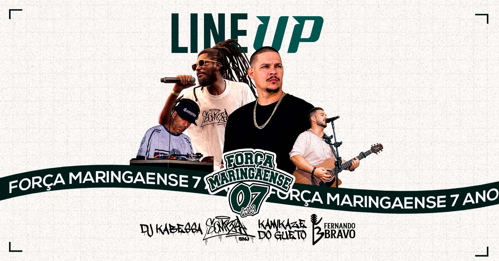 Image for the event: FESTA DE 7 ANOS DA FORÇA MARINGAENSE