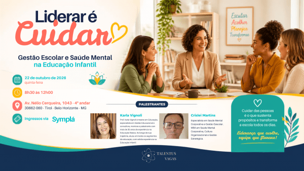 Imagem do evento Gestão Escolar e Saúde Mental na Educação Infantil