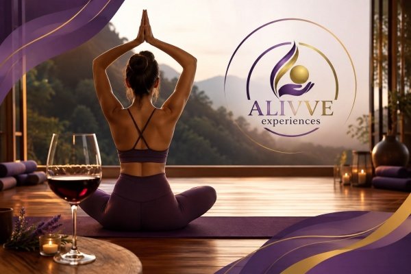 Imagem do evento Vinho e Yoga - ALIVEE 