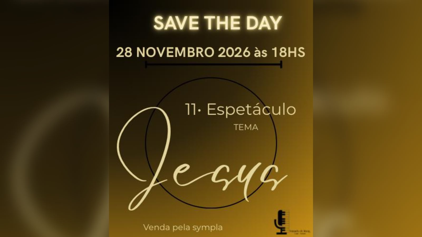 11º Espetáculo Fernanda de Morais 2026 - JESUS