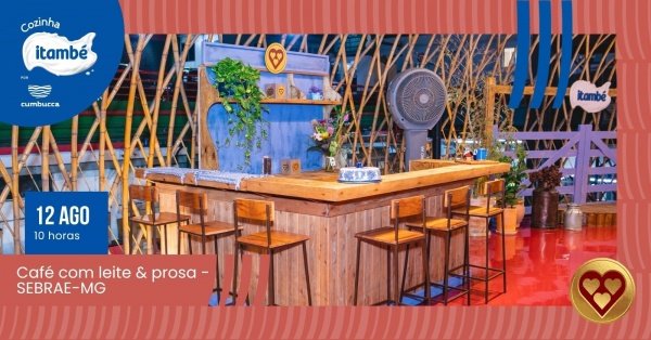 Imagem do evento Agenda cultural - Café com leite e prosa
