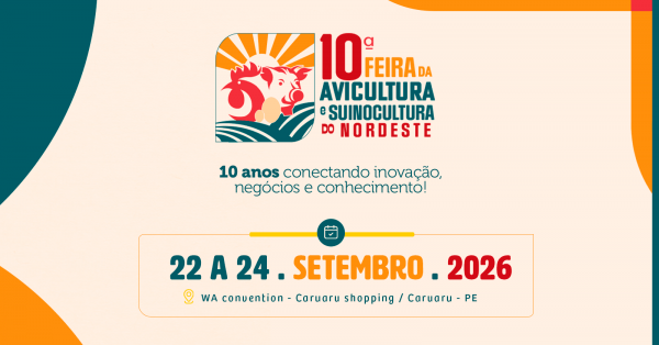 Imagem do evento 10ª Edição | Feira da Avicultura e Suinocultura do Nordeste