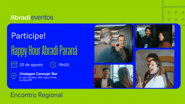 Imagem do evento Happy Hour | Abradi Paraná