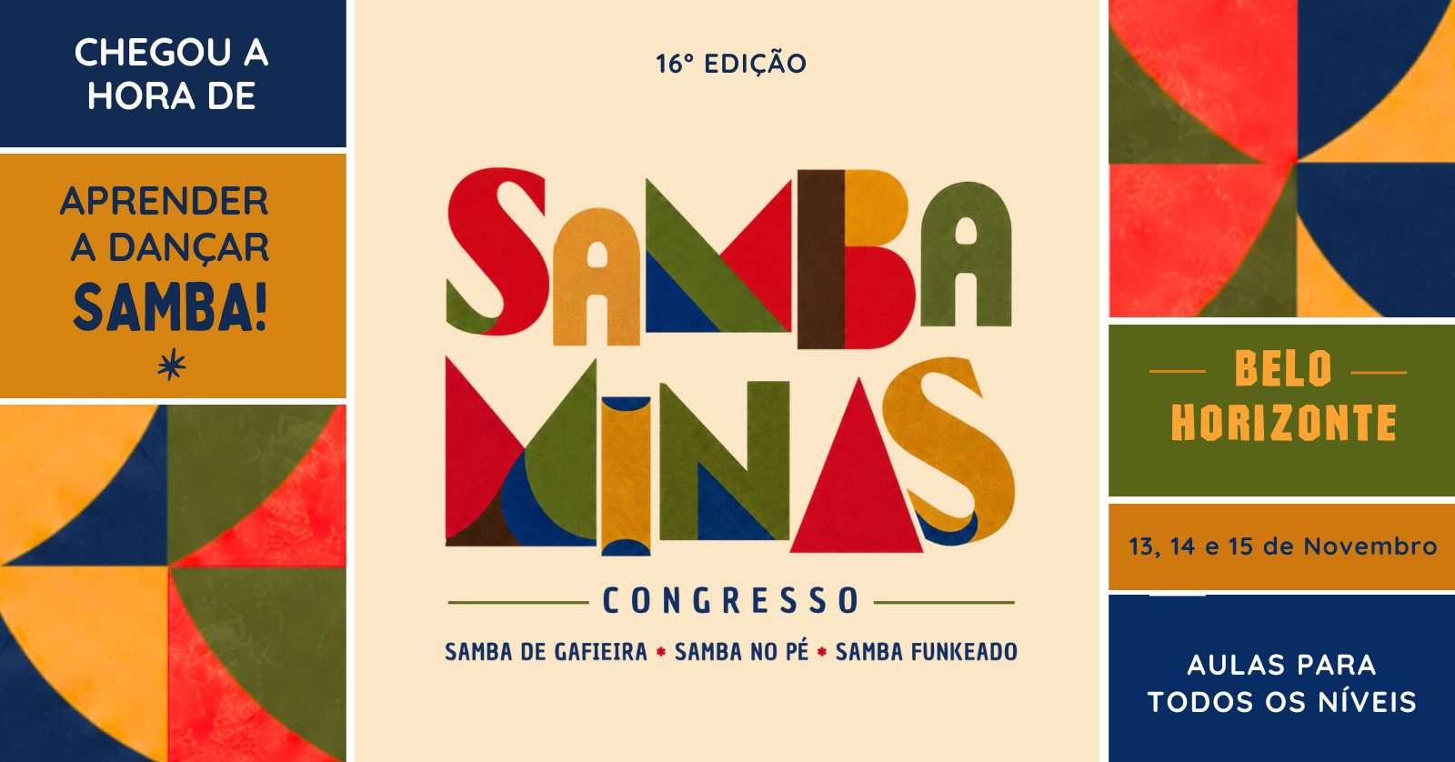 Samba Minas 2026 | 16º Congresso de Samba