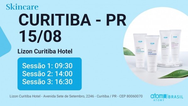 Imagem do evento Skincare de produtos coreanos - Curitiba / PR - 15/08/2026