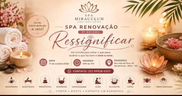 Imagem do evento SPA Renovação 3ª edição