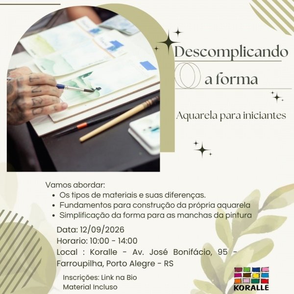 Imagem do evento Descomplicando a Forma