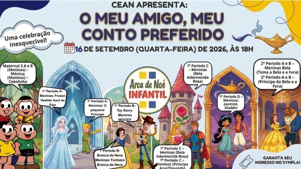 Imagem do evento Festas dos pais, Avós e amigo do CEAN, Unidade Infantil.