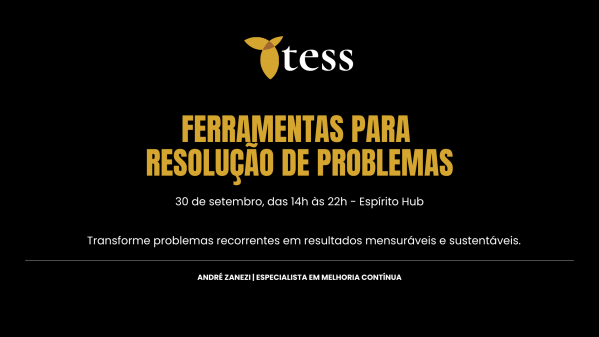 Imagem do evento Treinamento presencial Ferramentas para Resolução de Problemas