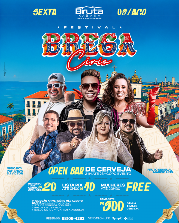 Imagem do evento FESTIVAL BREGA CÍRIO