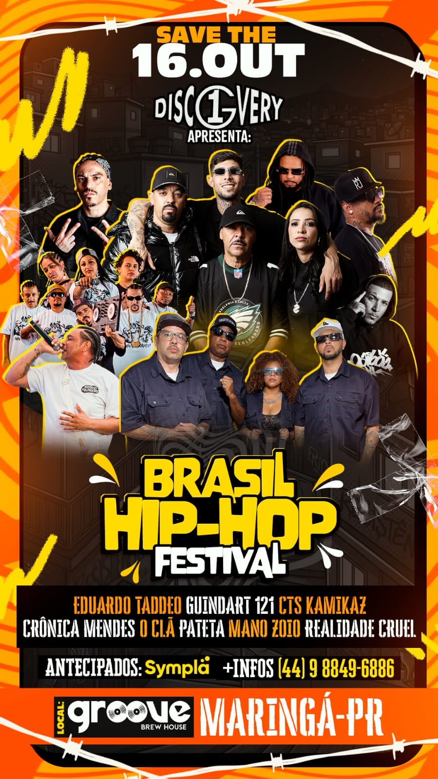 Image for the event: BRASIL HIP HOP FESTIVAL