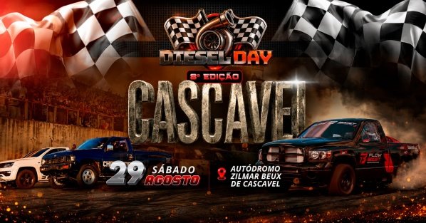 Imagem do evento DIESEL DAY CASCAVEL|29 DE AGOSTO