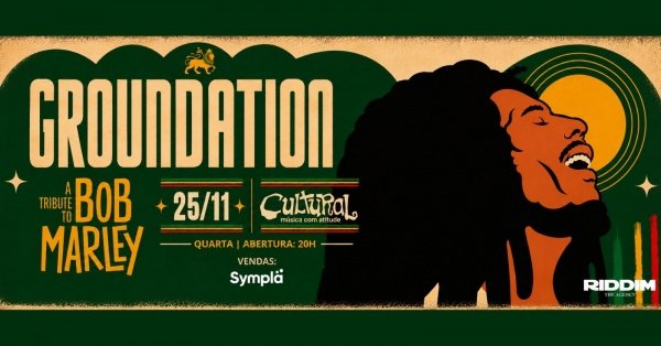 Imagem do evento Groundation (EUA) - A Tribute to Bob Marley em Juiz de Fora!