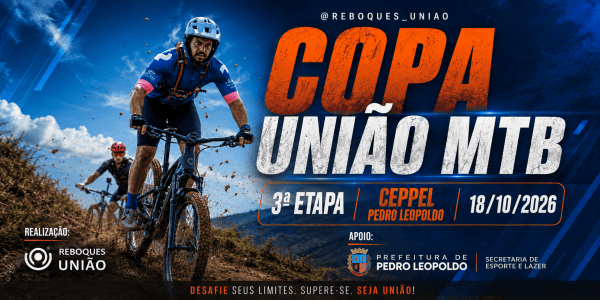 Imagem do evento Copa União Mtb - 3º Etapa - Pedro Leopoldo