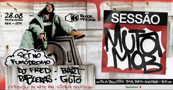 Capa de Block 3.4.9. FM apresenta: Sessão no fumodromo by Muta Mob