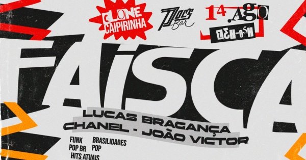 Imagem do evento FAÍSCA 14/08