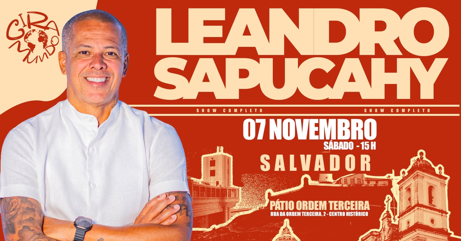 LEANDRO SAPUCAHY em SALVADOR