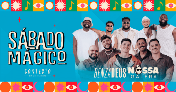 Imagem do evento Sábado Mágico | 26.09 | Varanda Contexto Bar