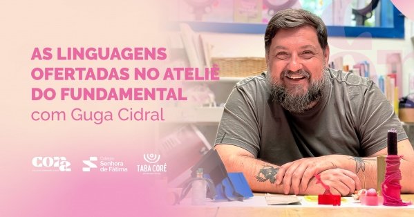 Imagem do evento O ateliê no Ensino Fundamental I: As linguagens ofertadas no ateliê do fundamental