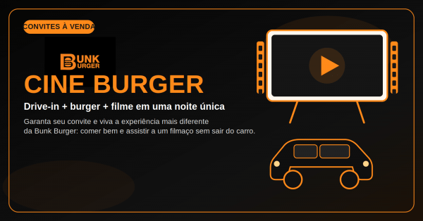 Imagem do evento CINE BURGER DRIVE IN - 22/09 - FILME MINHA MÃE É UMA PEÇA