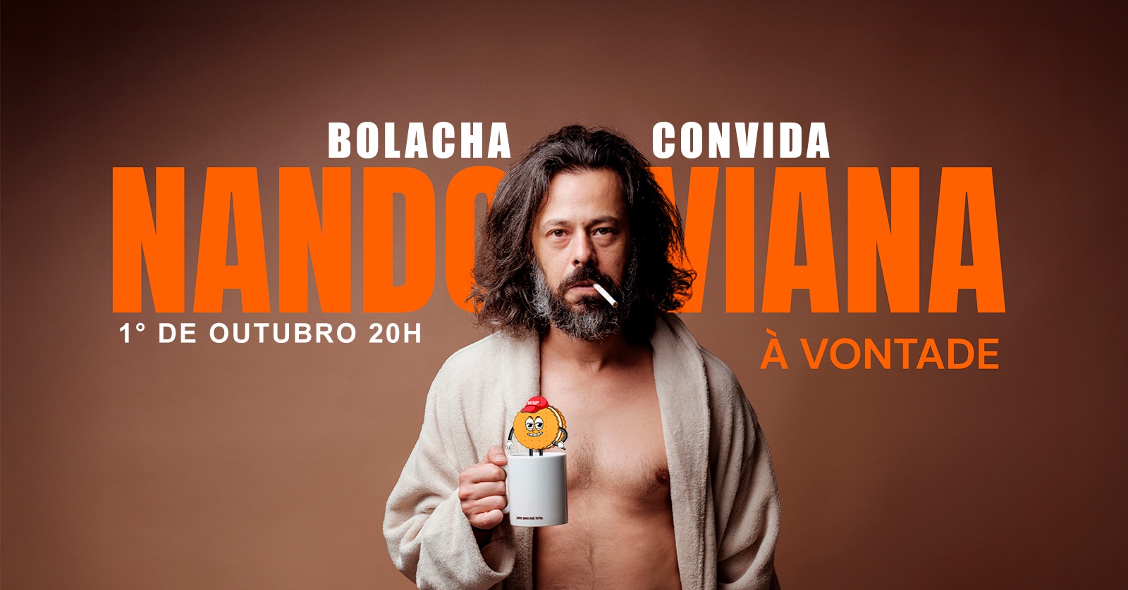 Nando Viana | Clube do Bolacha em Marília