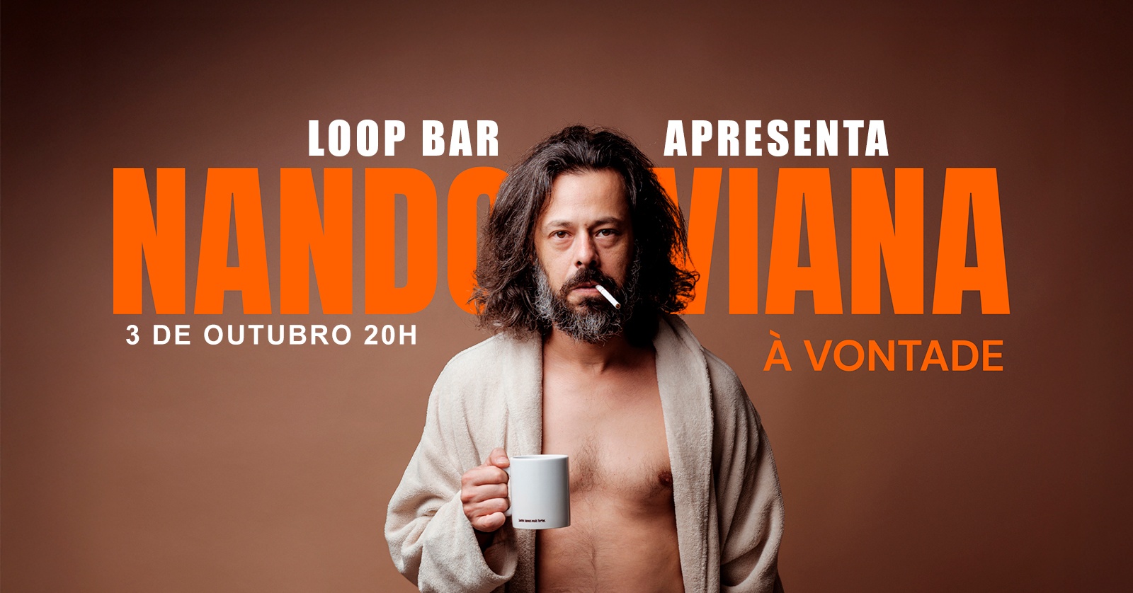 Image for the event: NANDO VIANA | MARINGÁ