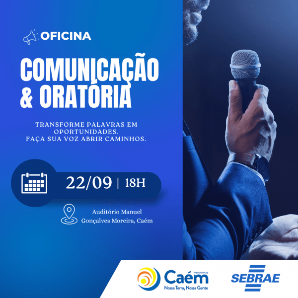Imagem do evento COMUNICAÇÃO E ORATÓRIA