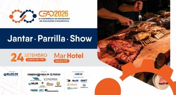 Imagem do evento JANTAR CEAD 2026 - PARRILLA E SHOW