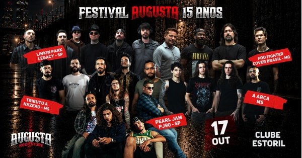 Imagem do evento FESTIVAL AUGUSTA 15 ANOS