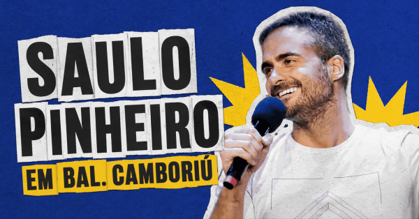 Cartaz do show Saulo Pinheiro