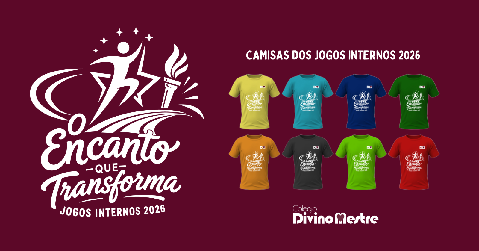 CAMISA DOS JOGOS INTERNOS 2026