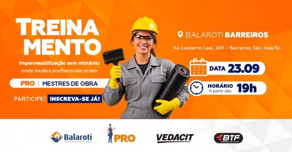 Imagem do evento Impermeabilização sem mistério: onde muitos profissionais erram