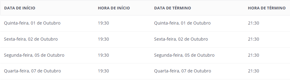 Imagem 1 da descrição do evento
