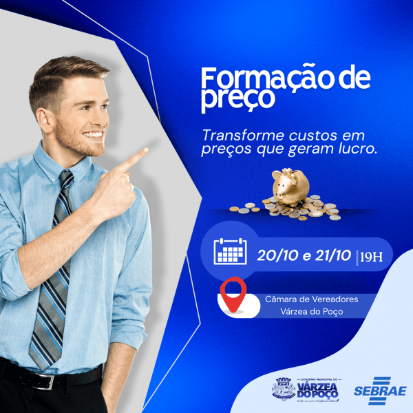 Imagem do evento Formação de preço