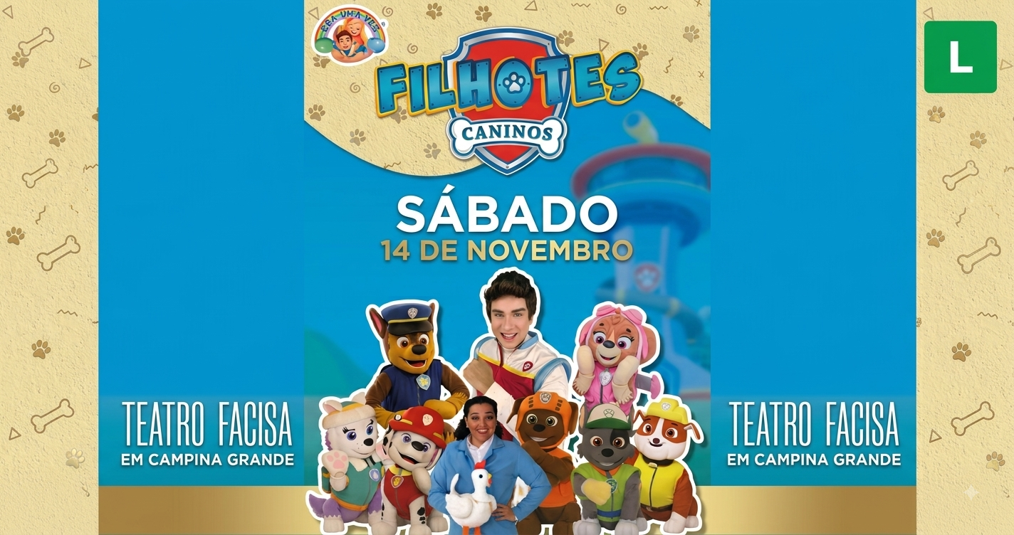 FILHOTES CANINOS EM CAMPINA GRANDE