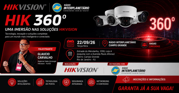 Imagem do evento Hik 360º - Uma Imersão nas Soluções Hikvision