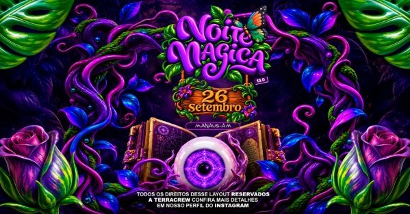 Imagem do evento NOITE MÁGICA 13.0 PVT - LIMITADO