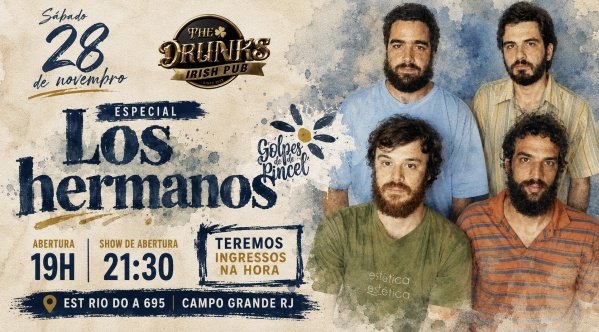 Imagem do evento Especial Los Hermanos -Golpes de Pincel