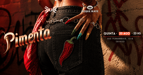 Imagem do evento PIMENTA - Toda Quinta Feira