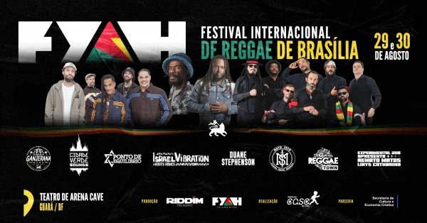 Imagem do evento FYAH - Festival Internacional de Reggae de Brasília