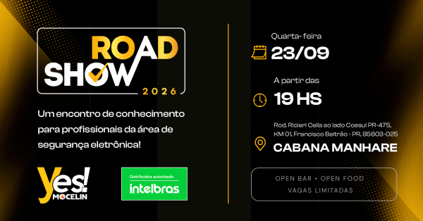 Imagem do evento Roadshow Intelbras - Edição FB | DV