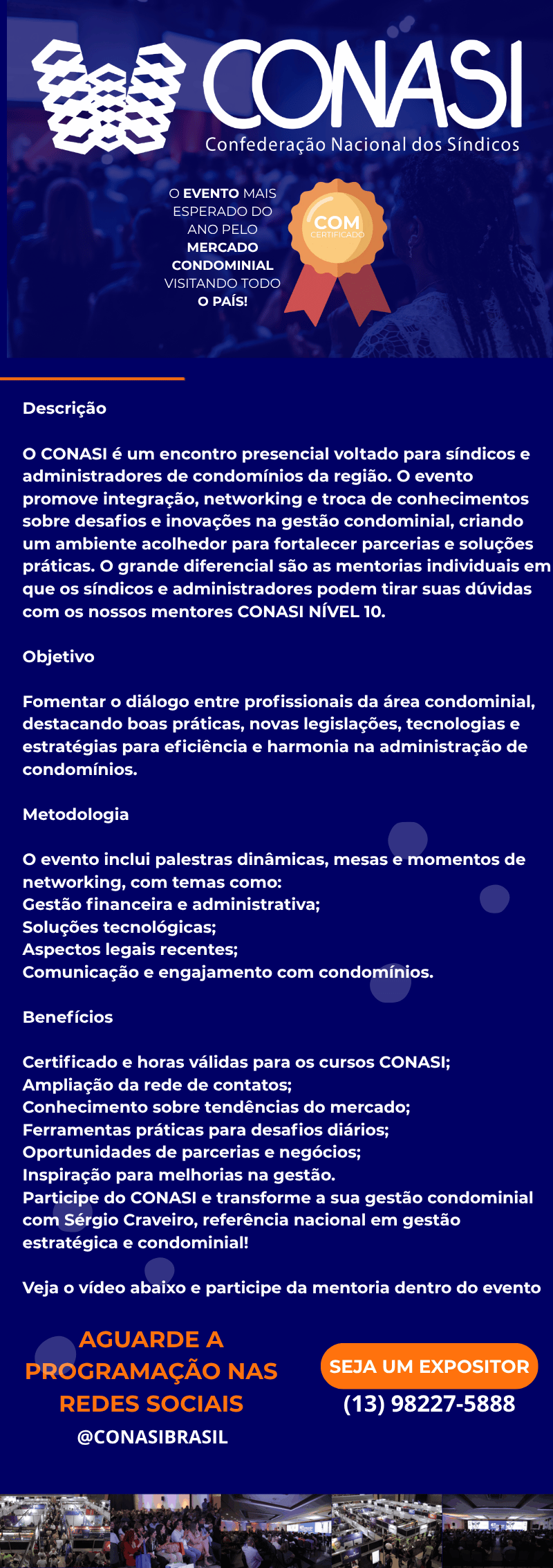 Imagem 1 da descrição do evento