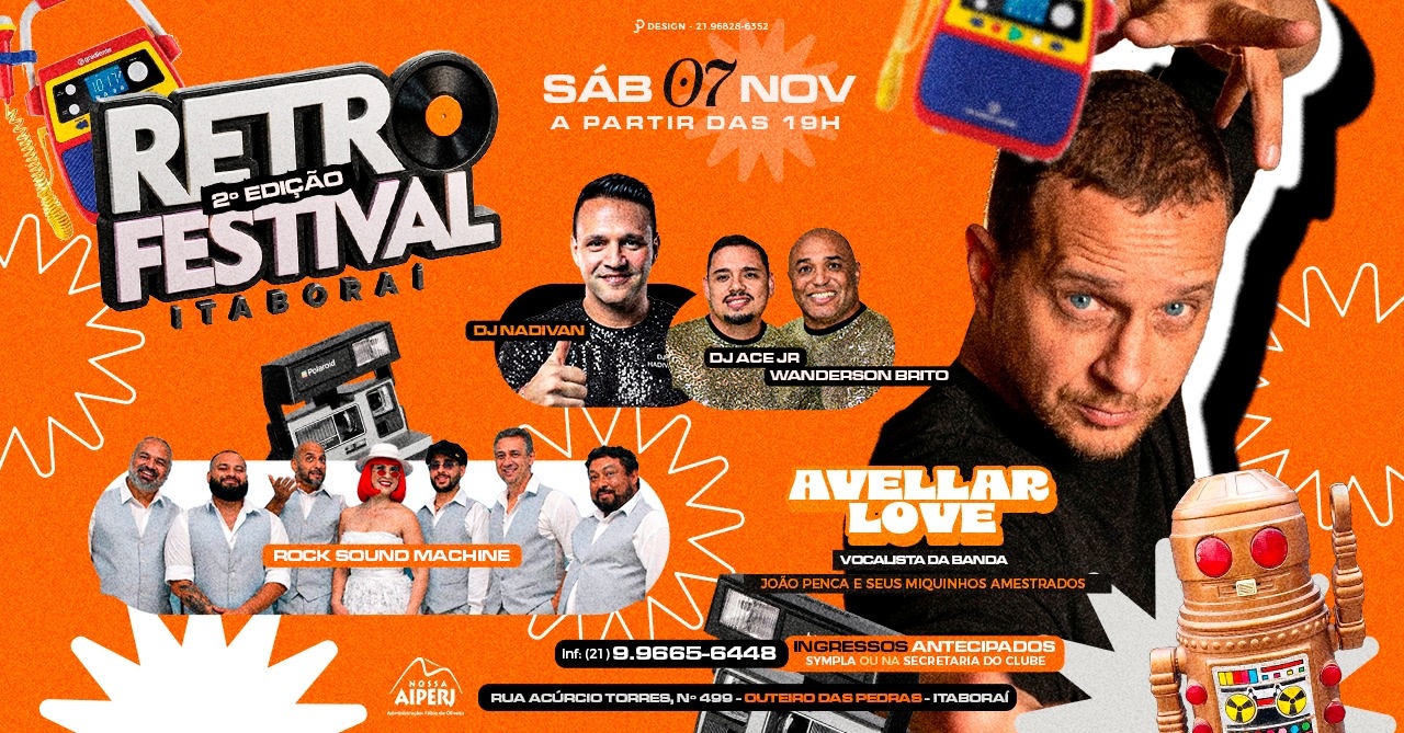 RETRÔ FESTIVAL ITABORAI  2ª EDIÇÃO - Itaboraí, RJ
